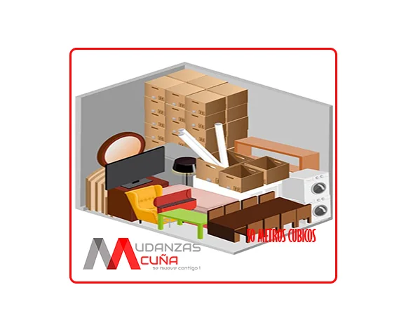 Bodegaje y almacenamiento Bodega de 50 metros cubicos