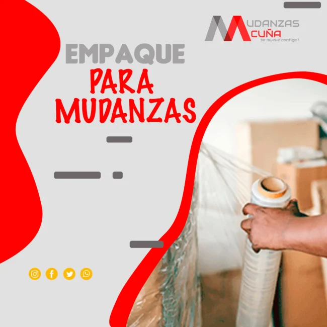 Empaque o embalaje para mudanzas y trasteos