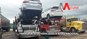 Transporte de carros en niñera