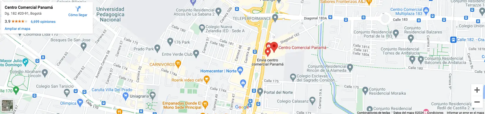 mapa google 2024